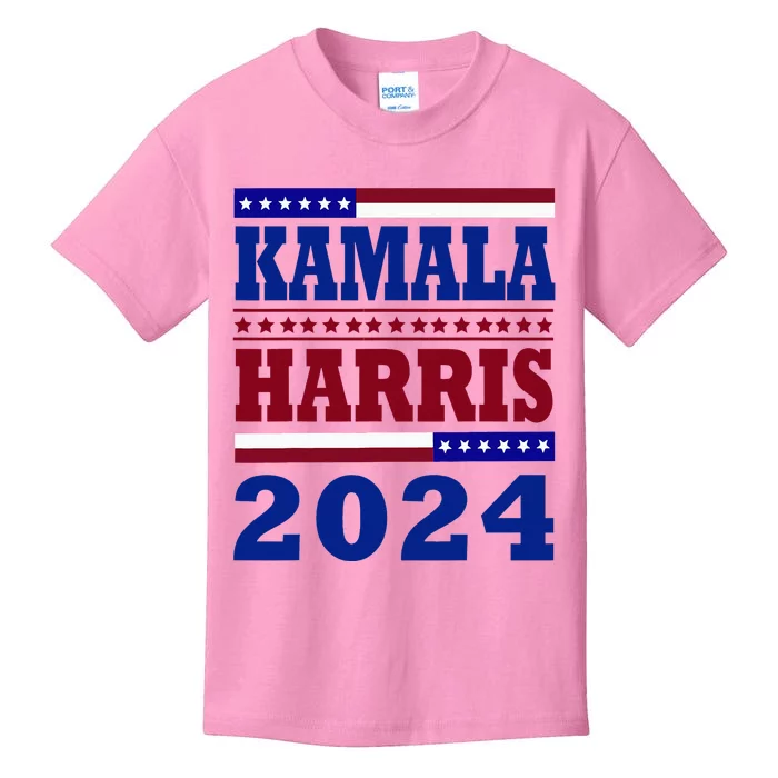 Kamala Harris 2024 Prodemocracy 2024 Presidential Voter Kids T-Shirt