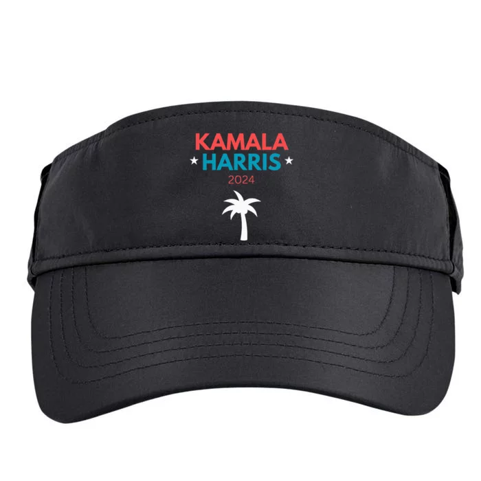 Kamala Harris 2024 Us Election Coconut Funny Meme Design Adult Drive Performance Visor