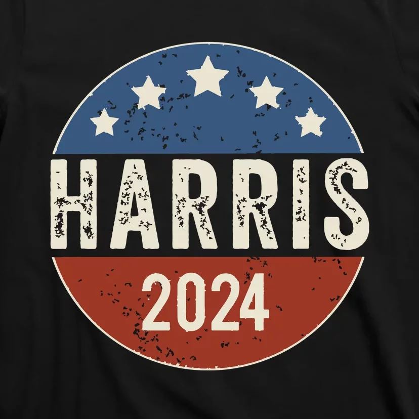 Kamala Harris 2024 For President Campaign Us Flag T-Shirt