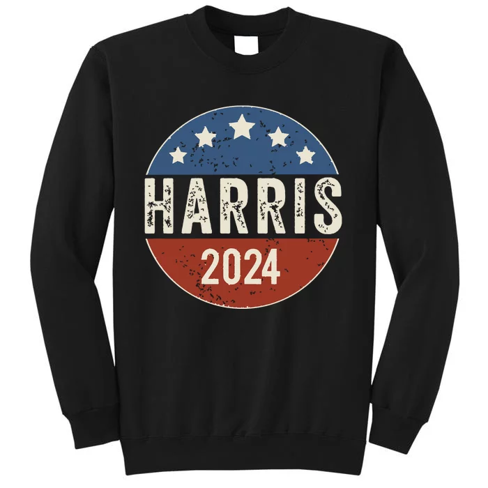 Kamala Harris 2024 For President Campaign Us Flag Tall Sweatshirt