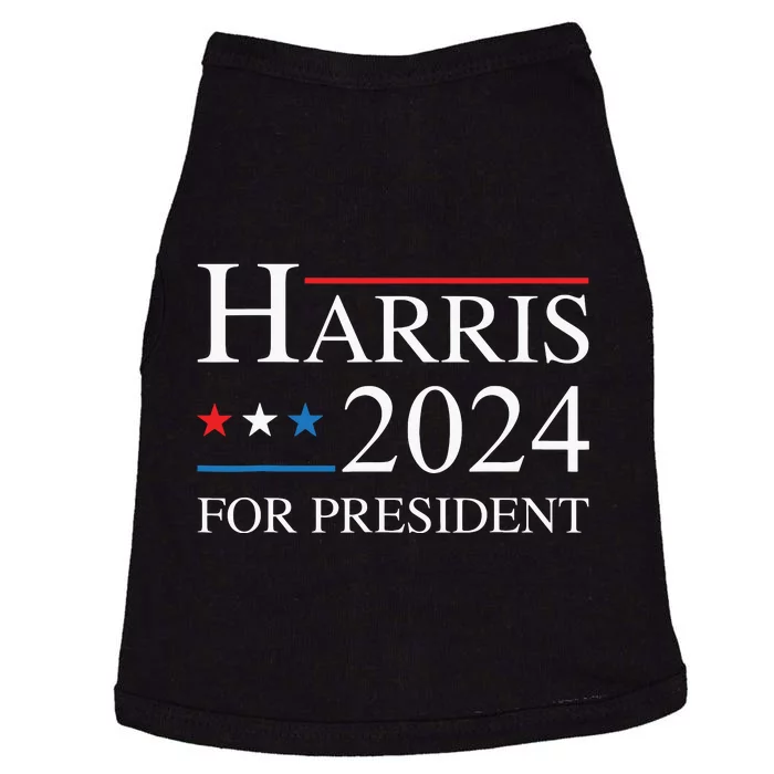 Kamala Harris 2024 For President Election Campaign Doggie Tank