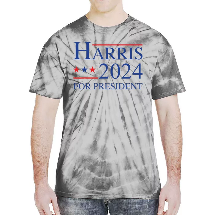 Kamala Harris 2024 For President Election Campaign Tie-Dye T-Shirt