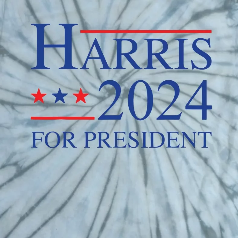 Kamala Harris 2024 For President Election Campaign Tie-Dye T-Shirt