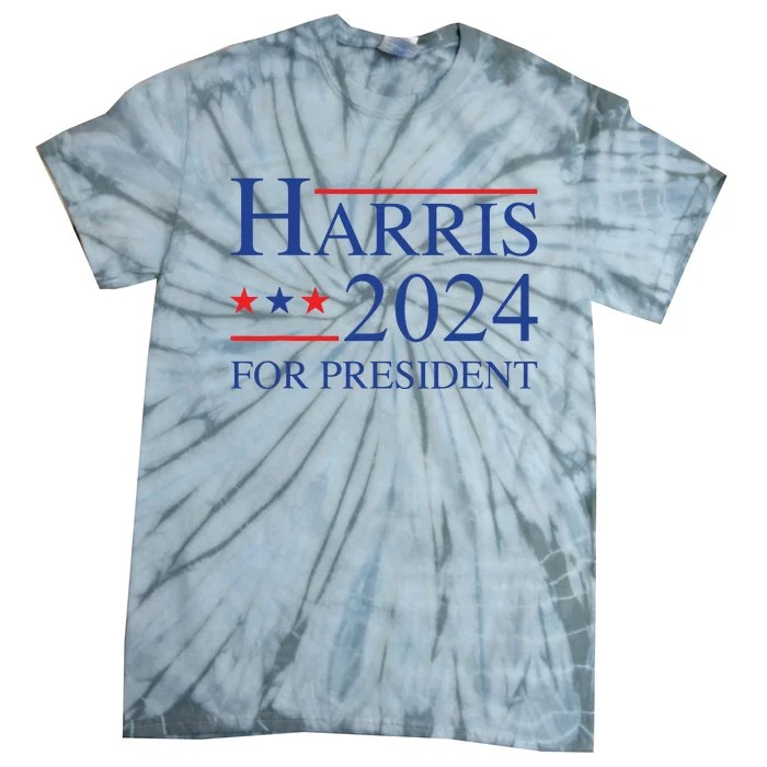 Kamala Harris 2024 For President Election Campaign Tie-Dye T-Shirt