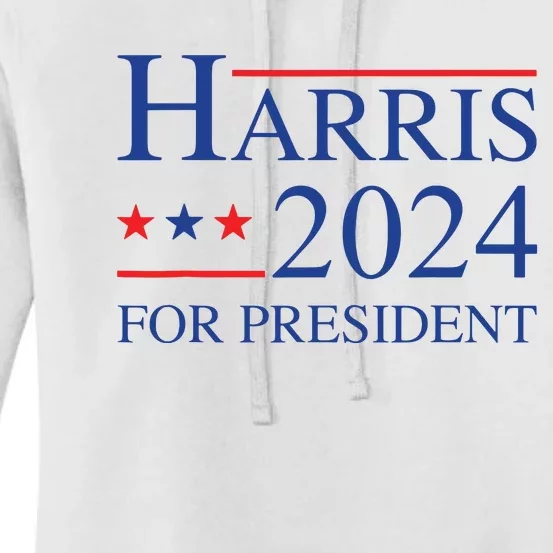 Kamala Harris 2024 For President Election Campaign Women's Pullover Hoodie