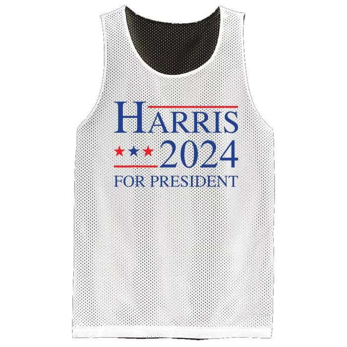 Kamala Harris 2024 For President Election Campaign Mesh Reversible Basketball Jersey Tank