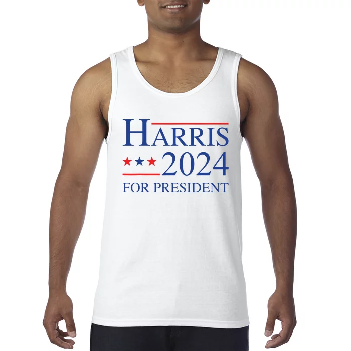 Kamala Harris 2024 For President Election Campaign Tank Top