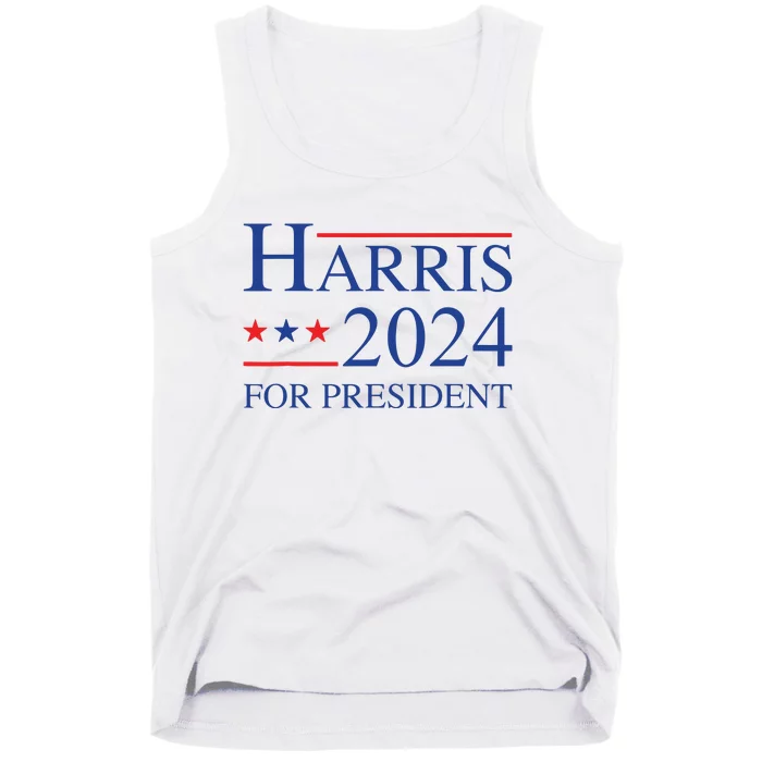 Kamala Harris 2024 For President Election Campaign Tank Top