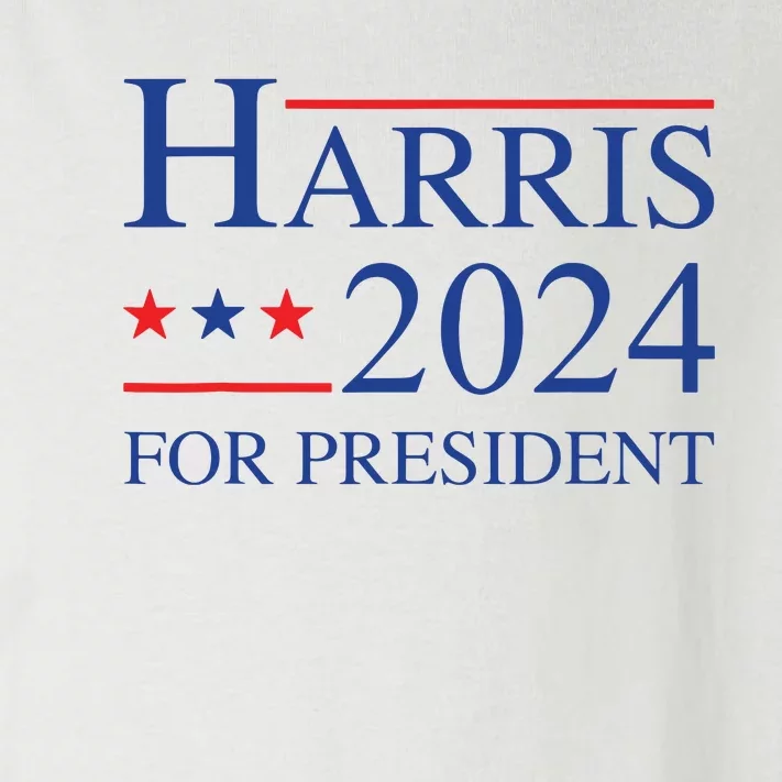 Kamala Harris 2024 For President Election Campaign Toddler Long Sleeve Shirt