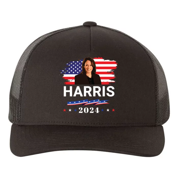 Kamala Harris 2024 Kamala Harris For President 2024 Yupoong Adult 5-Panel Trucker Hat