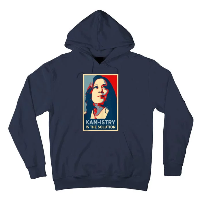 Kamala Harris 2024 Kamistry Is The Solution Steminist Chemistry Team Teacher Tall Hoodie