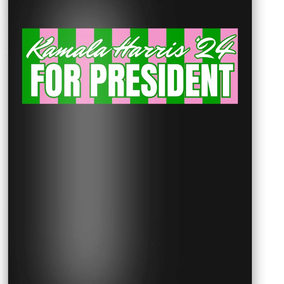 Kamala Harris 24 For President Poster