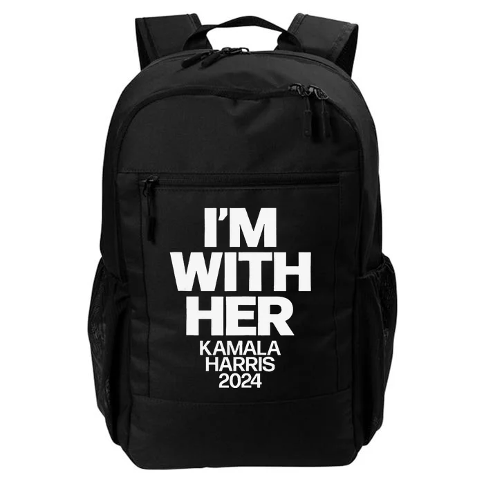 Kamala Harris 2024 Support Im With Her Kamala Harris 2024 Daily Commute Backpack