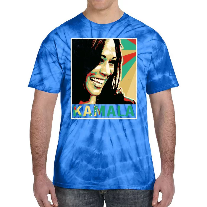 Kamala Harris 2024 Kamala For President Tie-Dye T-Shirt