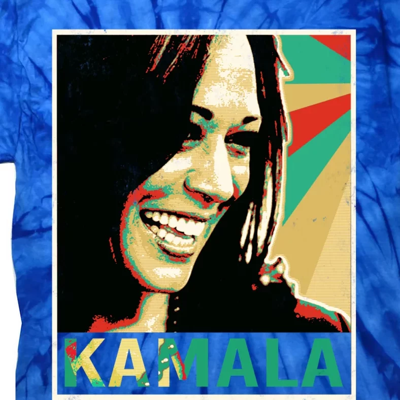 Kamala Harris 2024 Kamala For President Tie-Dye T-Shirt