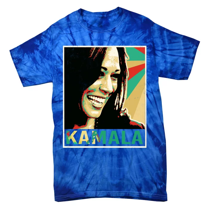 Kamala Harris 2024 Kamala For President Tie-Dye T-Shirt