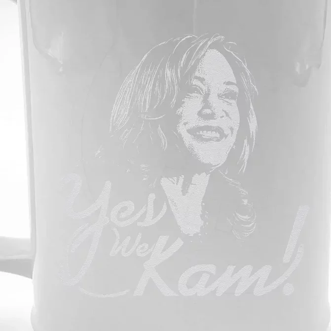 Kamala Harris 2024 Yes We Kam Kamala Harris 2024 Front & Back Beer Stein