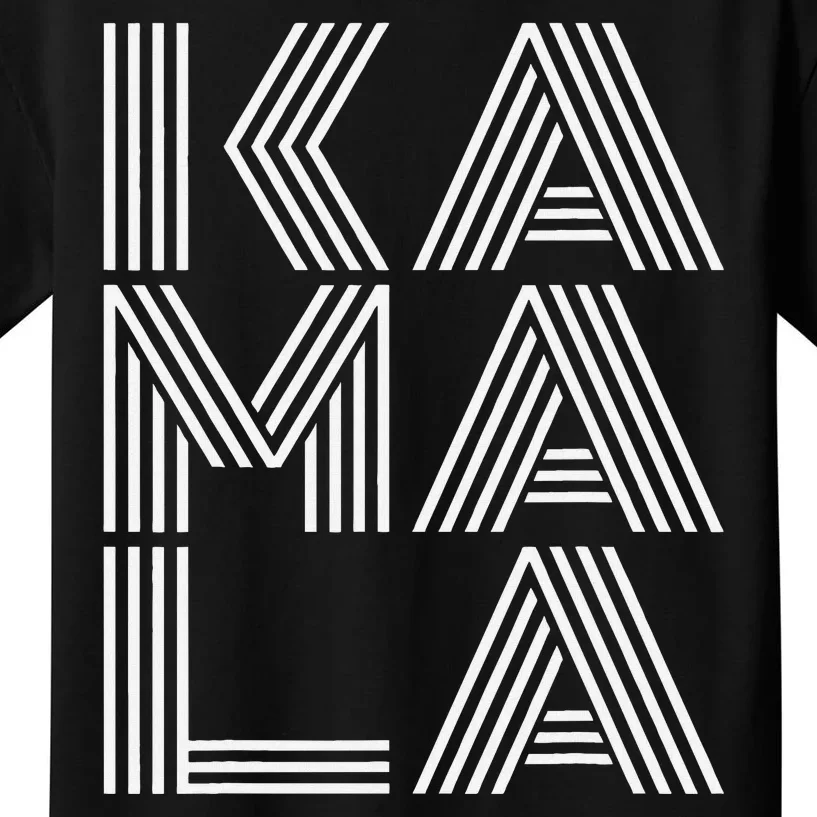 Kamala Harris 2024 Khive Biden Harris Cool Retro Streetwear Kids T-Shirt