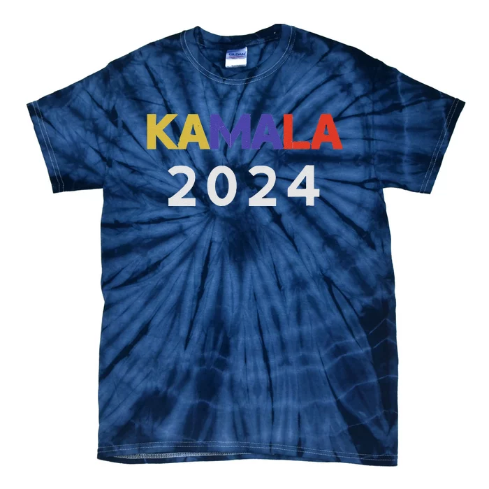 Kamala Harris 2024 For President Tie-Dye T-Shirt