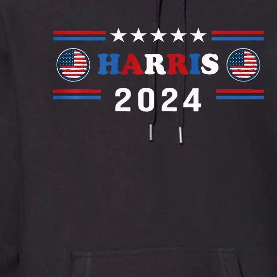 Kamala Harris 2024 For President Kamala Harris Tim Premium Premium Hoodie