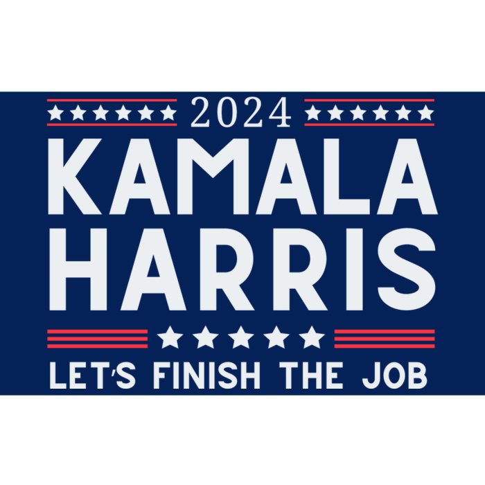 Kamala Harris 2024 Finish The Job Bumper Sticker