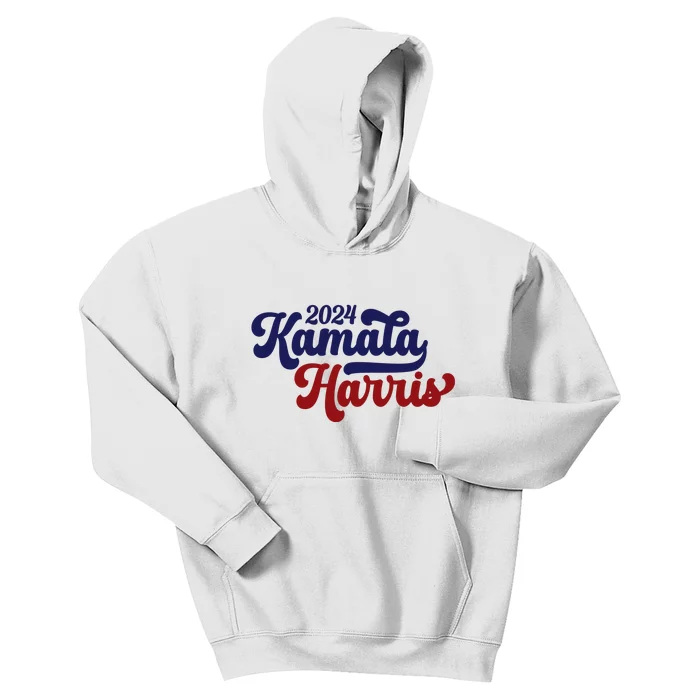 Kamala Harris 47 President Vice President Harris Kids Hoodie