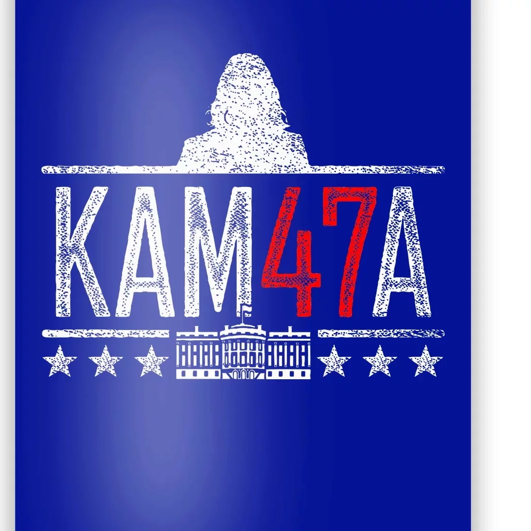 Kamala Harris 47 Madam President 2024 Political Poster