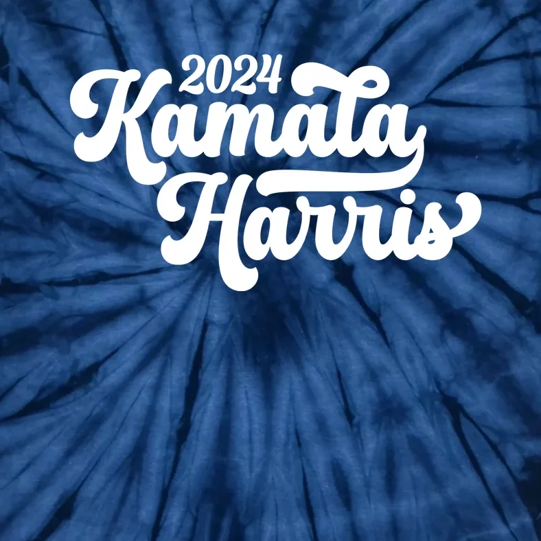 Kamala Harris 47 Feminine Script Tie-Dye T-Shirt