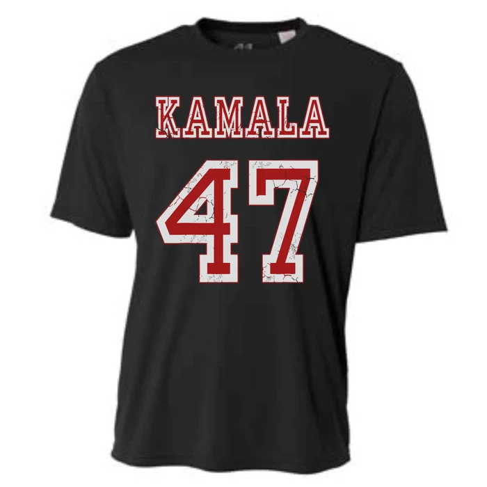 Kamala Harris 47 Th President Usa America 2024 Election Cooling Performance Crew T-Shirt