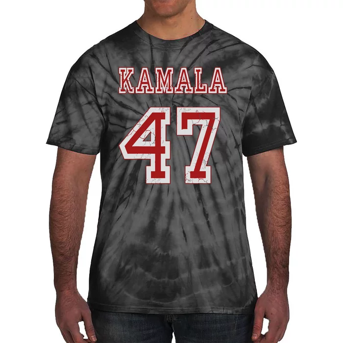 Kamala Harris 47 Th President Usa America 2024 Election Tie-Dye T-Shirt