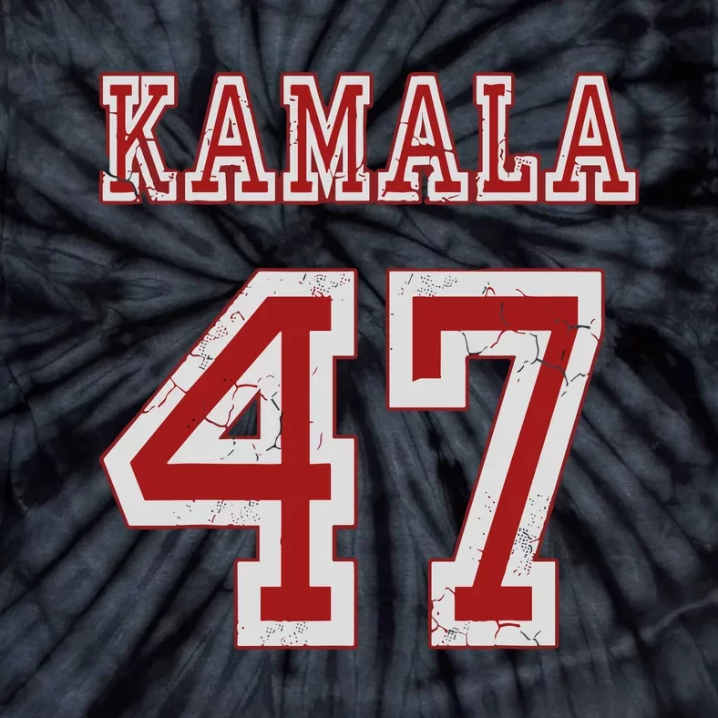 Kamala Harris 47 Th President Usa America 2024 Election Tie-Dye T-Shirt