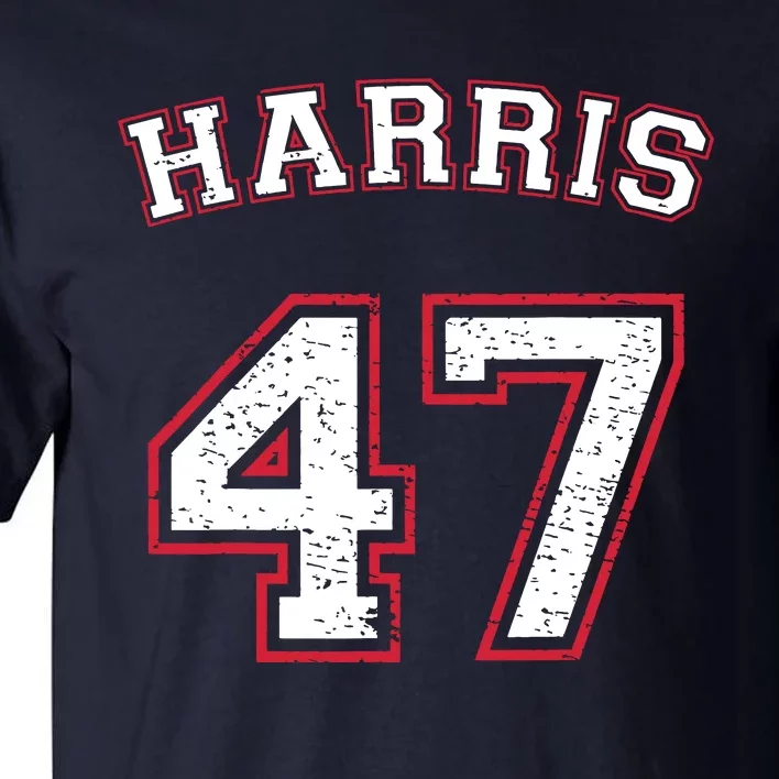 Kamala Harris 47 Tall T-Shirt