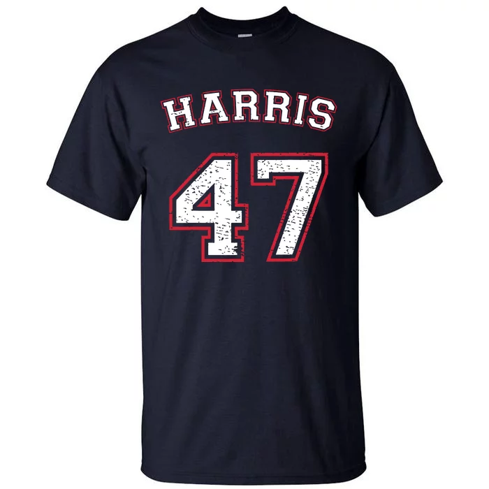 Kamala Harris 47 Tall T-Shirt