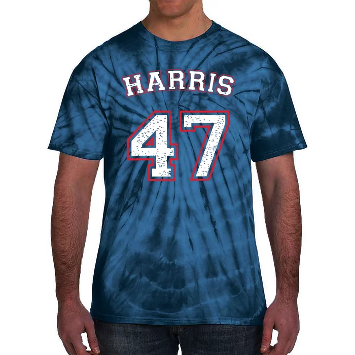 Kamala Harris 47 Tie-Dye T-Shirt