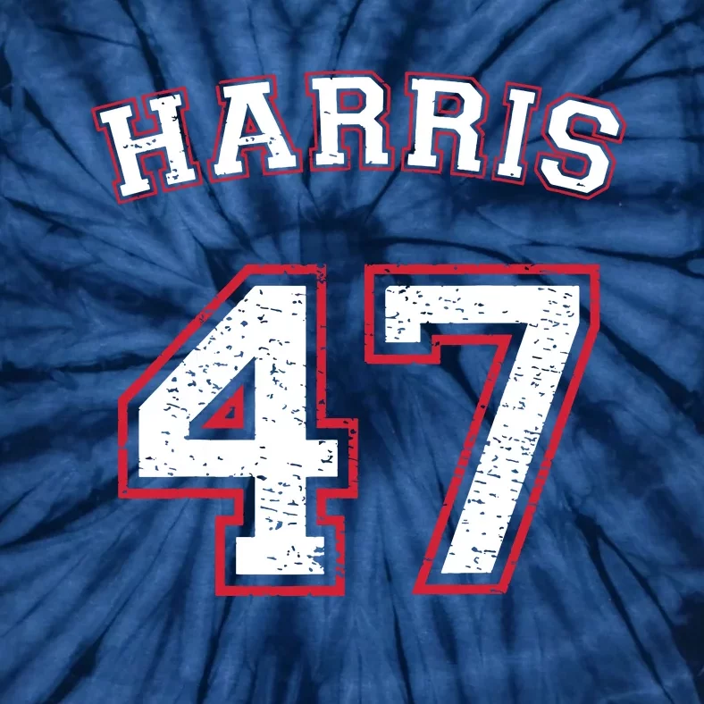 Kamala Harris 47 Tie-Dye T-Shirt