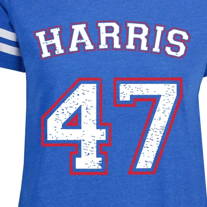 Kamala Harris 47 Enza Ladies Jersey Football T-Shirt