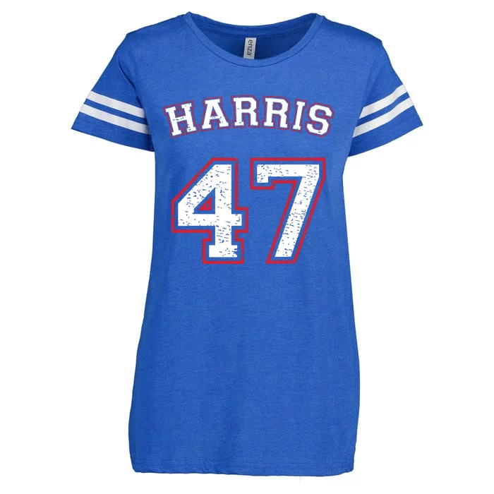 Kamala Harris 47 Enza Ladies Jersey Football T-Shirt