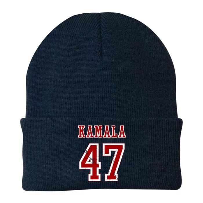 Kamala Harris 47 2024 Election Vintage Knit Cap Winter Beanie