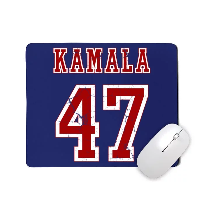 Kamala Harris 47 2024 Election Vintage Mousepad