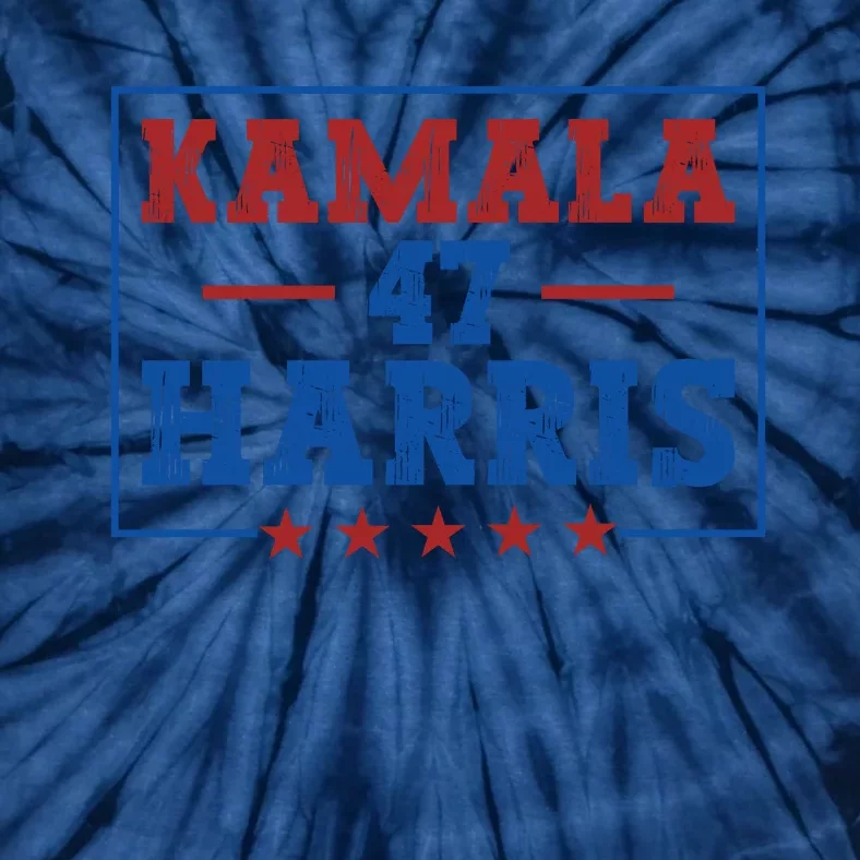 Kamala Harris 47 Tie-Dye T-Shirt