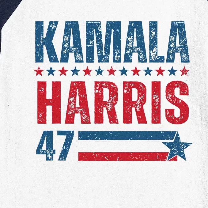 Kamala Harris 47 Th President Usa America 2024 Election Baseball Sleeve Shirt