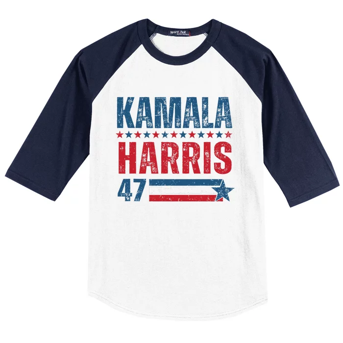 Kamala Harris 47 Th President Usa America 2024 Election Baseball Sleeve Shirt