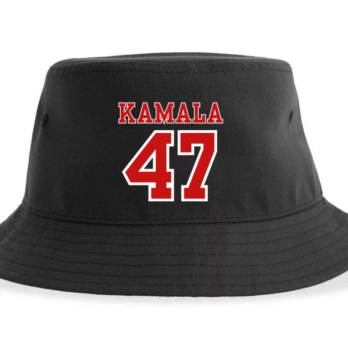 Kamala Harris 47 Th President Usa America 2024 Election Sustainable Bucket Hat