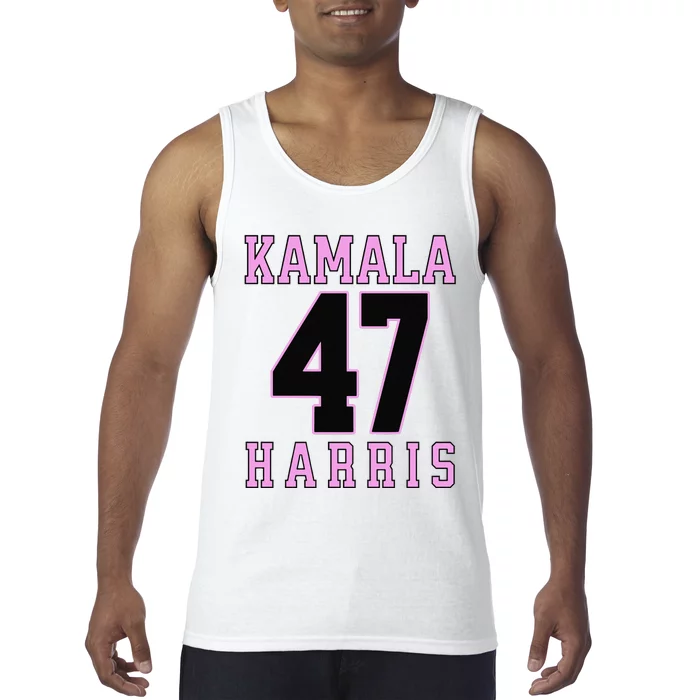 Kamala Harris 47th President Usa America 2024 Pin K Tank Top