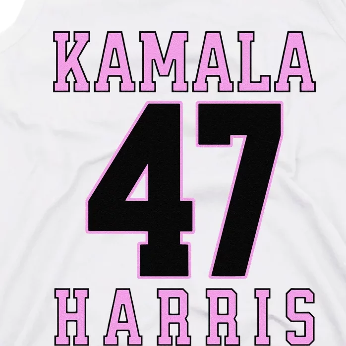 Kamala Harris 47th President Usa America 2024 Pin K Tank Top