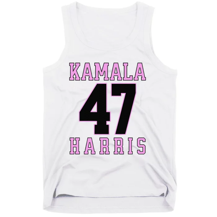 Kamala Harris 47th President Usa America 2024 Pin K Tank Top