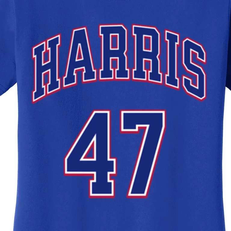 Kamala Harris 47 For President Democrat Kamala Harris Funny Gift Women's T-Shirt