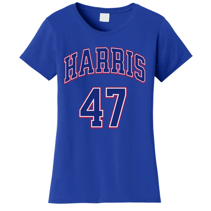 Kamala Harris 47 For President Democrat Kamala Harris Funny Gift Women's T-Shirt