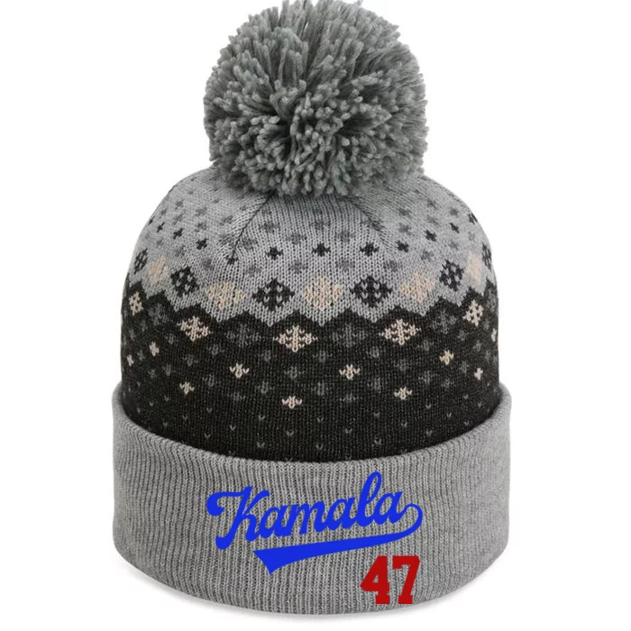 Kamala Harris 47th President Usa Election The Baniff Cuffed Pom Beanie