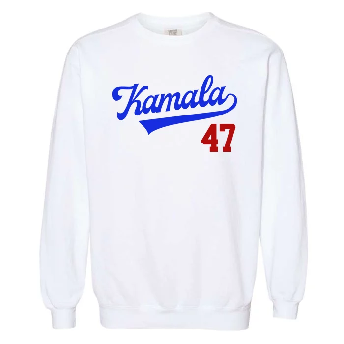 Kamala Harris 47th President Usa Election Garment-Dyed Sweatshirt